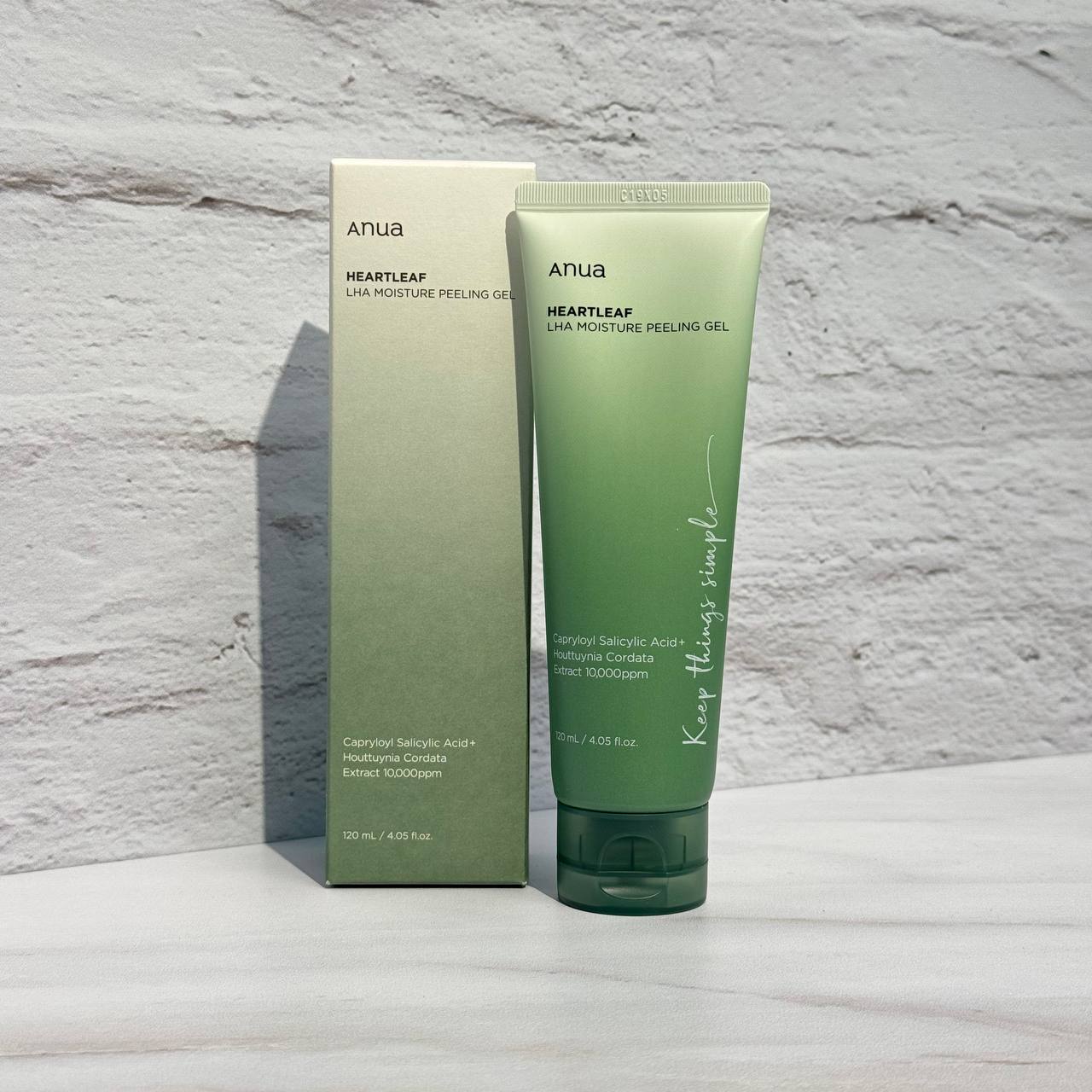 ژل پیلینگ مرطوب کننده و تسکین دهنده آنوا Anua Heartleaf LHA Moisture Peeling Gel