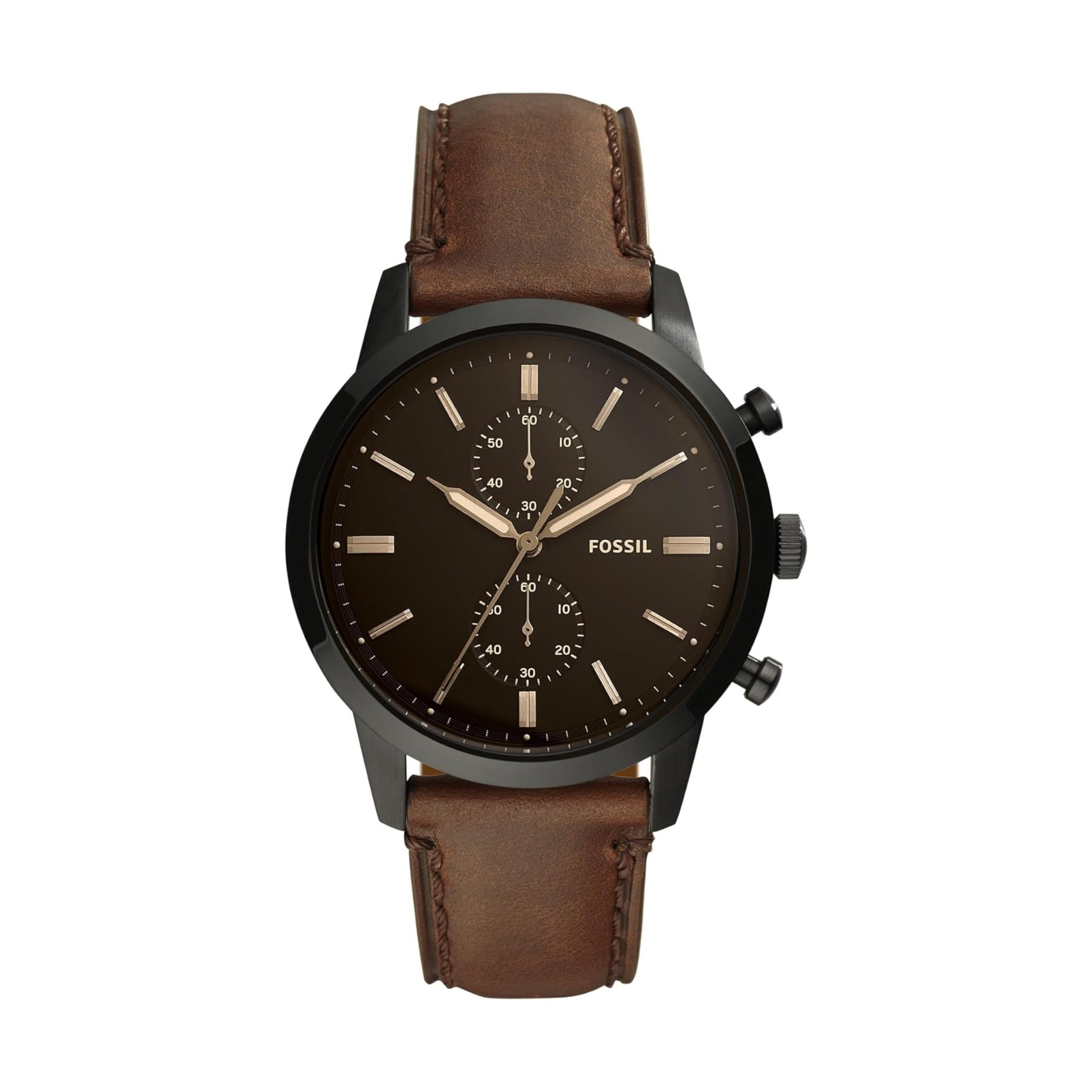 FOSSIL ساعت مچی مردانه چرمی فسیل مدلFS5437