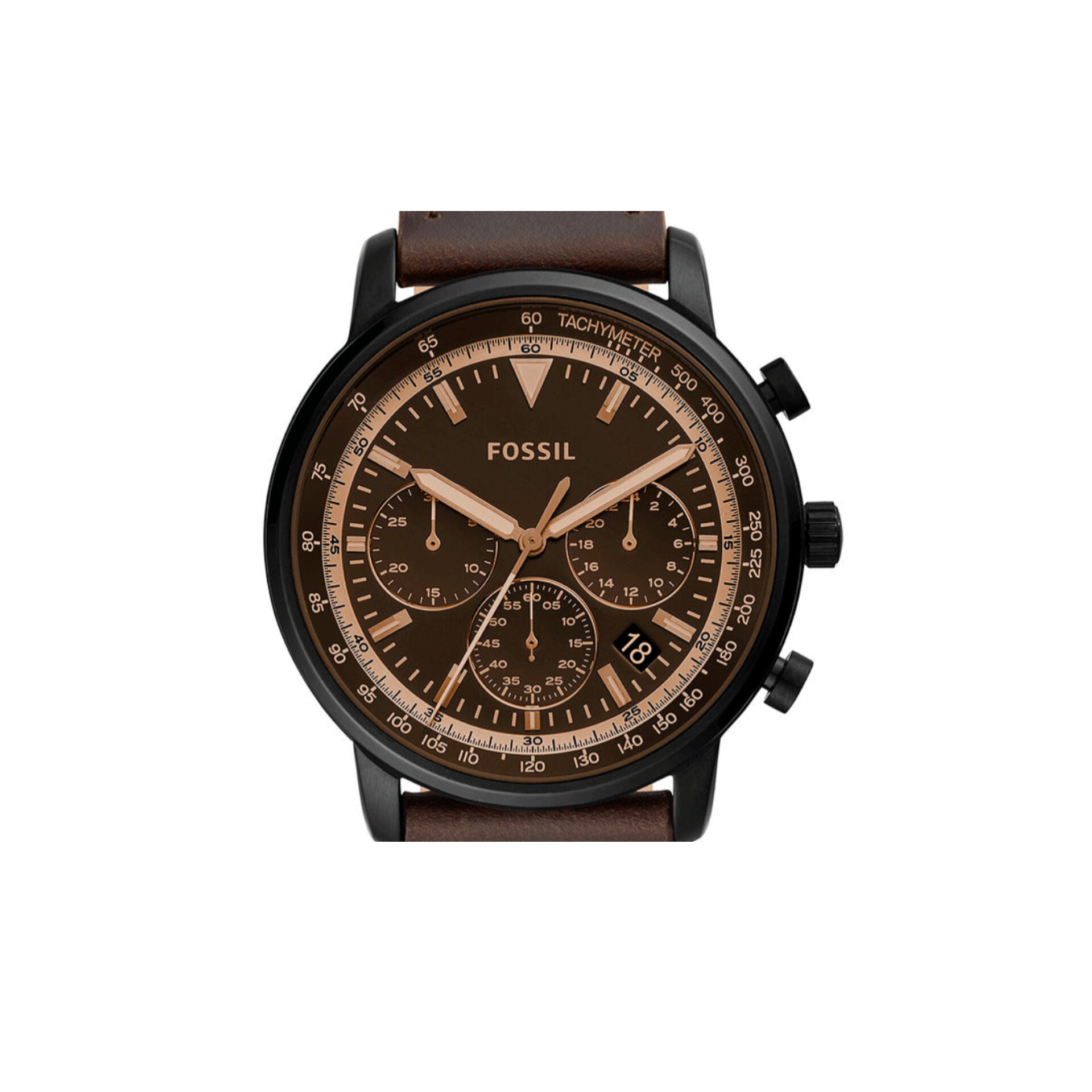 FOSSIL ساعت مچی مردانه چرمی فسیل مدلFS5529