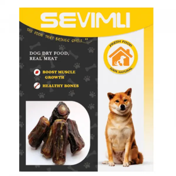 تشویقی طبیعی سگ سویملی (SEVIMLI) دم گاو 100 گرم