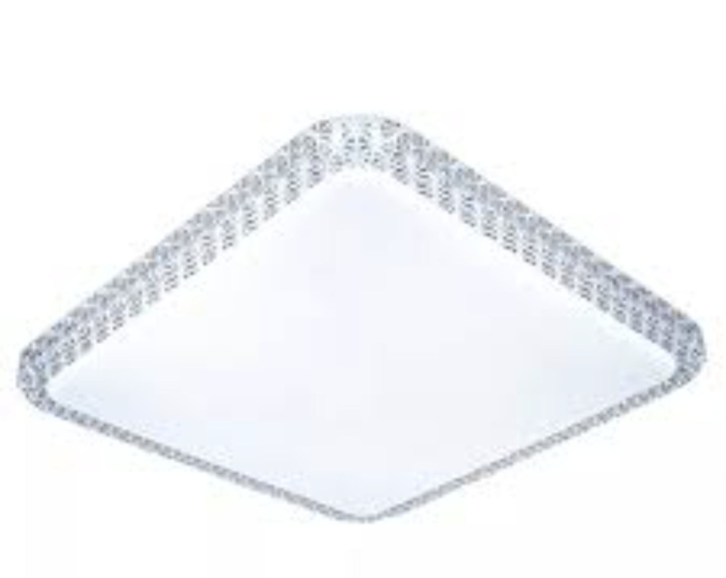 چراغ سقفی ریموت دار کد 802 سه حالته 100 وات مربع آلما با گارانتی 12 ماهه