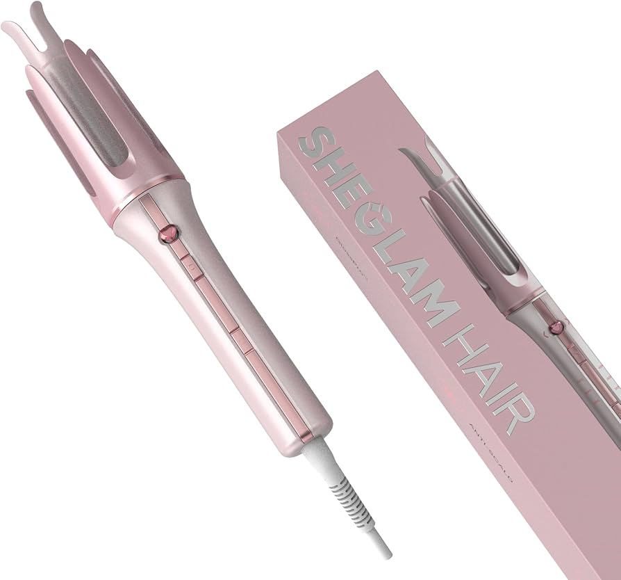 1.دستگاه کرلی صورتی شیگلم مدل Cupid’s Charm SHEGLAM Cupid’s Charm One Touch Instant Curler (کپی)