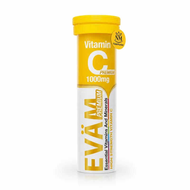 قرص جوشان ویتامین C اوام Premium 1000mg - 20 عددی