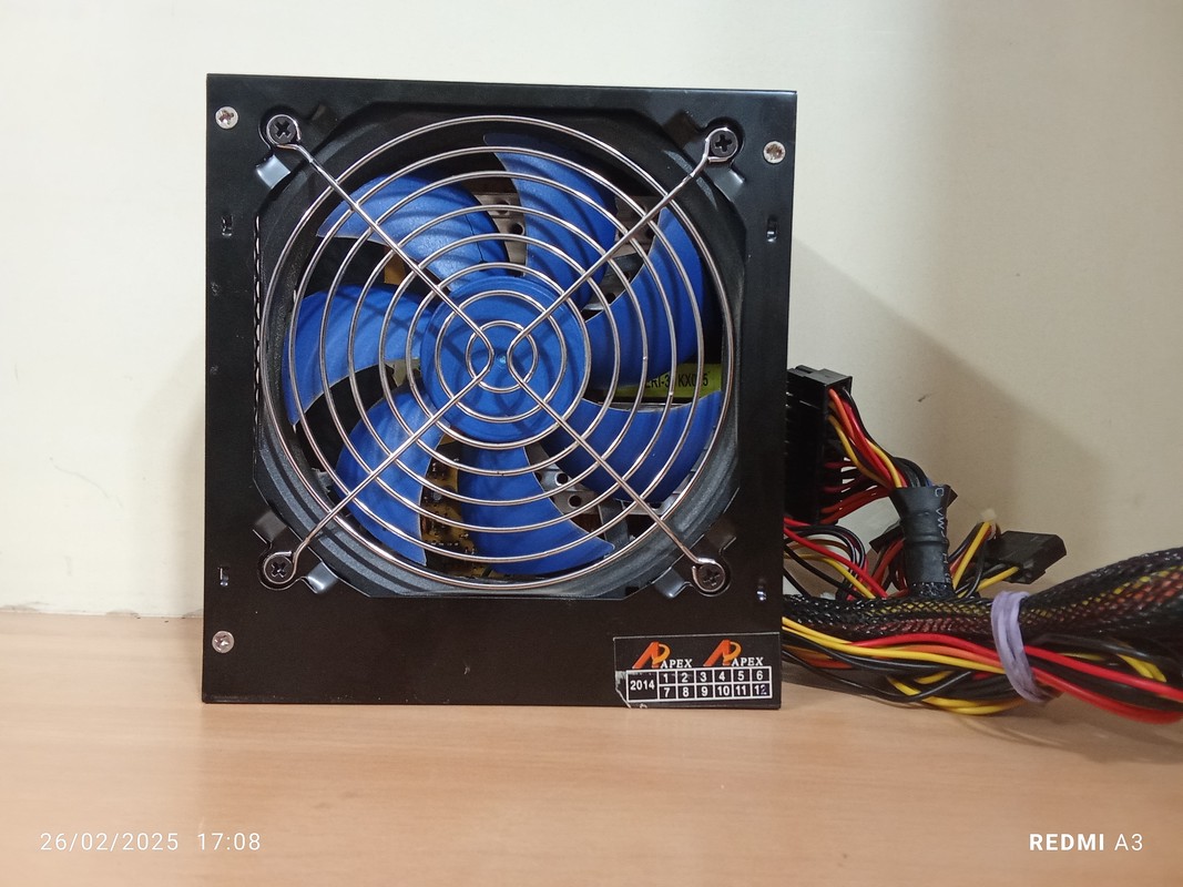 پاور APEX مدل P4-2000W حد اکثر توان330 وات - استوک