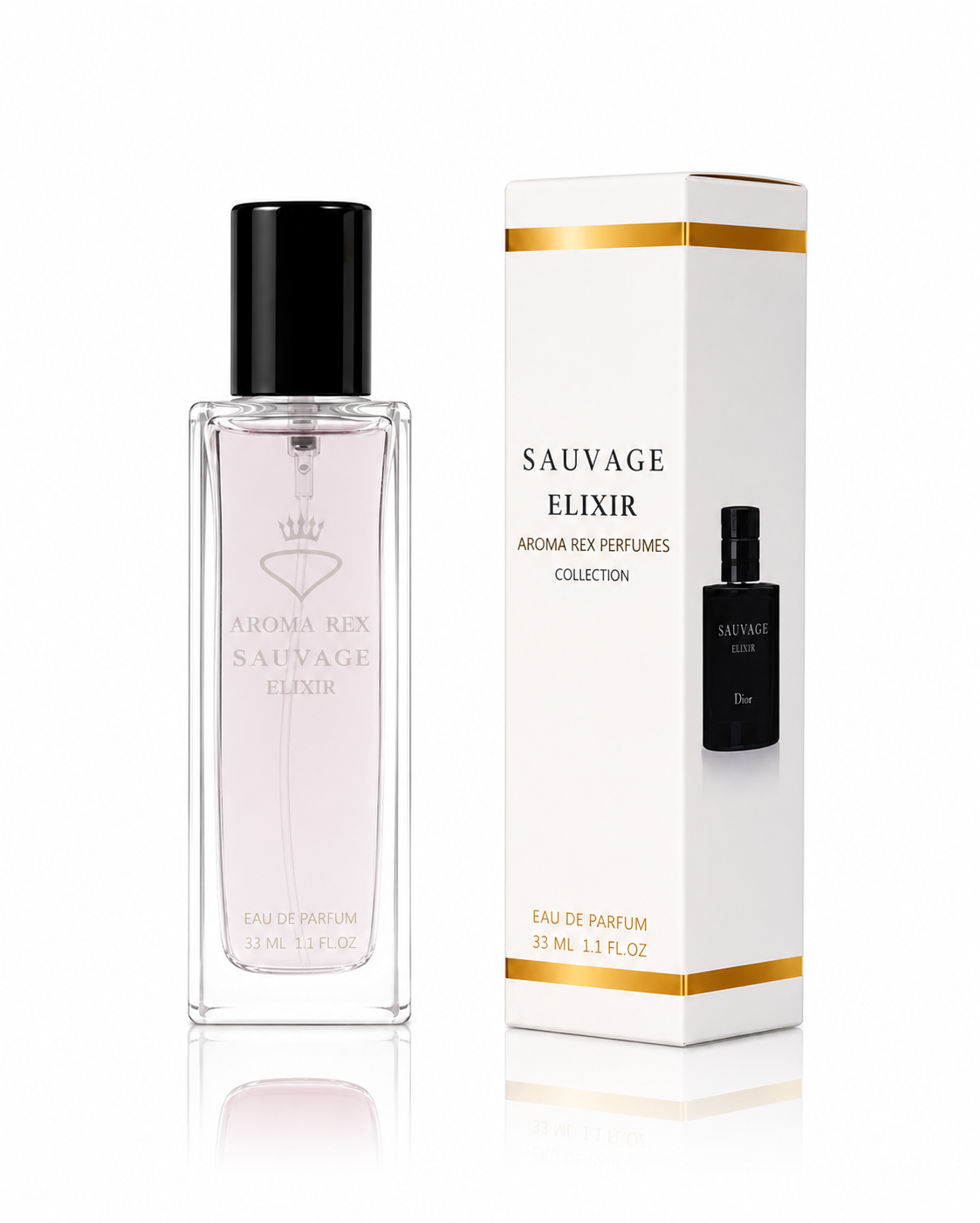 عطر ادکلن ساواج الکسیر 33میل کمپانی آرومارکس SAUVAGE ELIXIR
