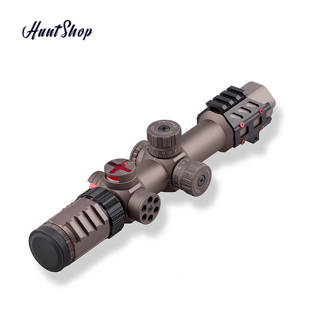 دوربین تفنگ دیسکاوری WG 1.2-6X24 IRAI LPVO