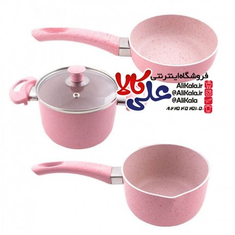 سرویس قابلمه 4 پارچه گرانیت برند عروس Aroos