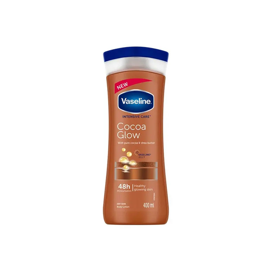 لوسیون بدن وازلین مدل cocoa glow