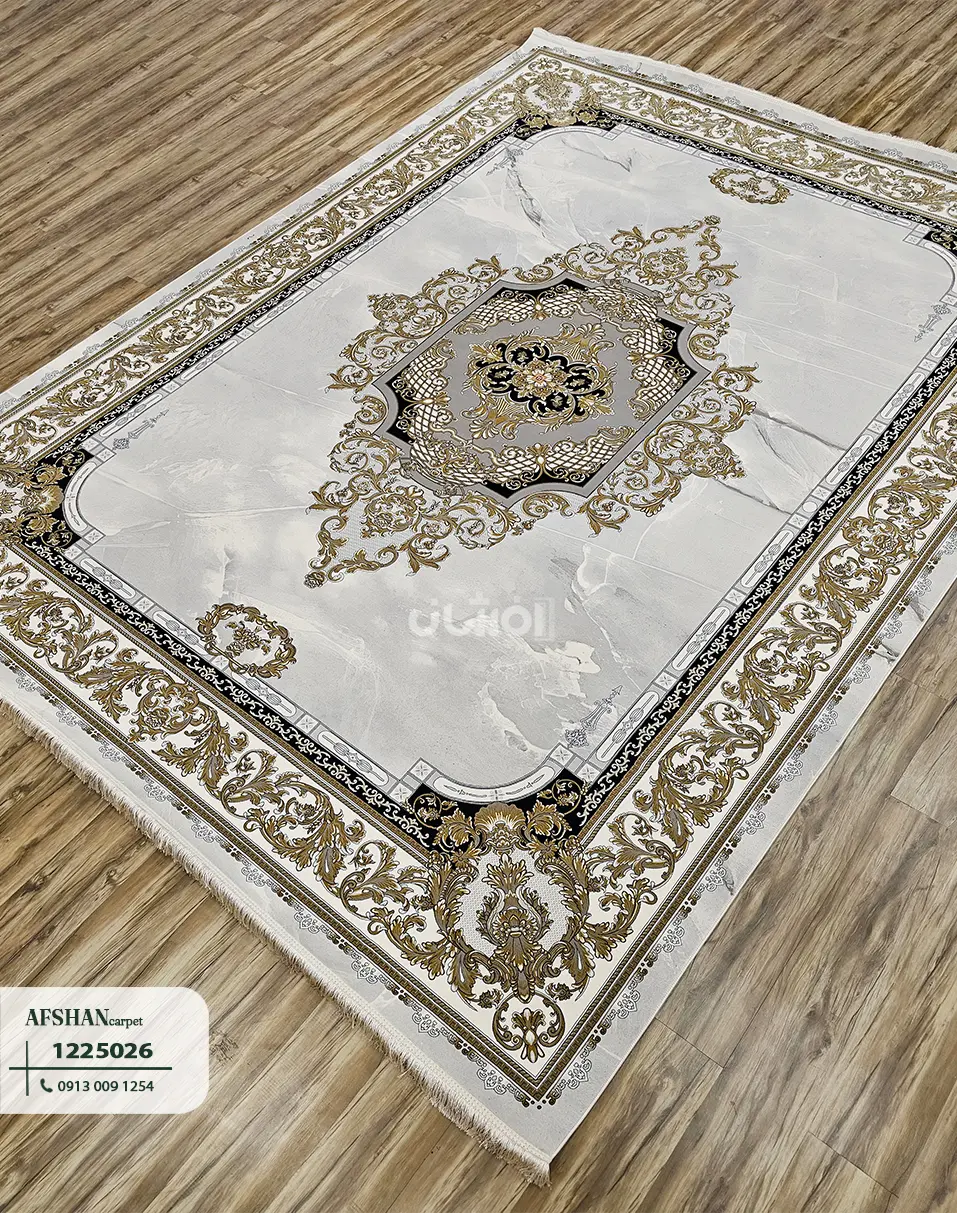 فرش 1200 شانه آکرلیک طرح رزیتا کد 1225026 نگار