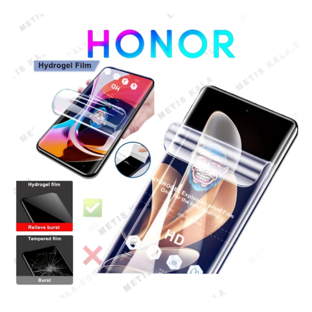 گلس نانو هیدروژل گوشی های Honor