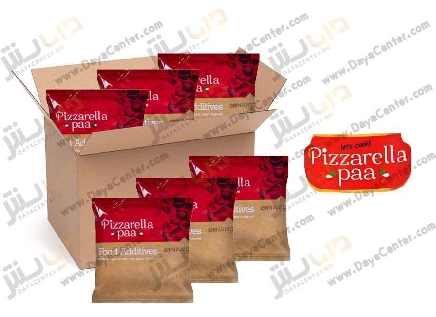پودر دارچین پیزارلا پا کارتن 25 عددی