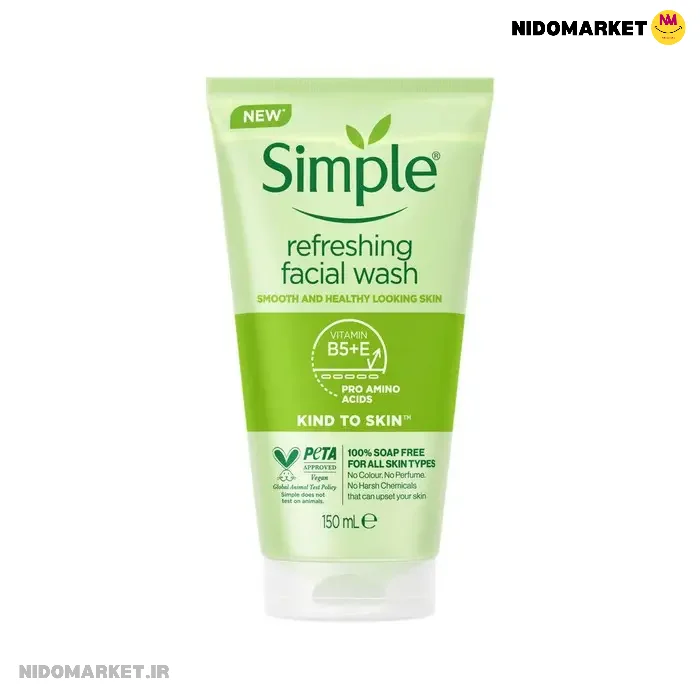 شوینده صورت سیمپل Refreshing Facial Wash