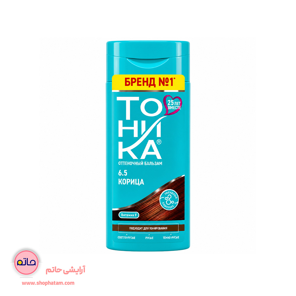 شامپو رنگساژ دارچینی 6.5 تونیکا