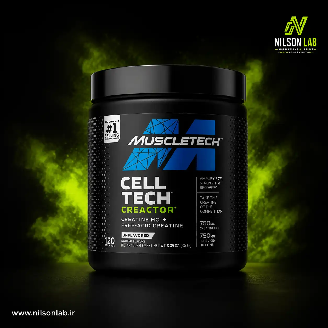 کراتین سل تک 2.700 گرمی | MuscleTech Cell-Tech Creatine 2.7kg