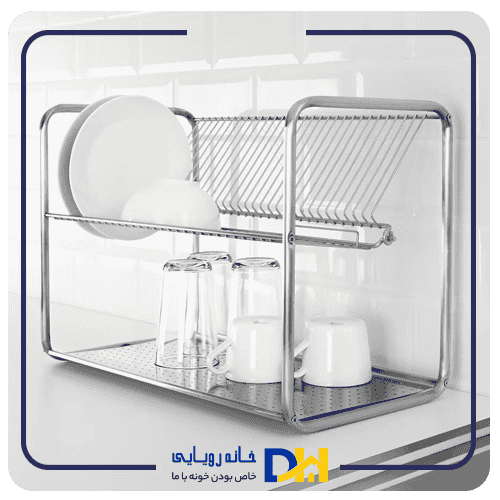 جاظرفی استیل دوطبقه ایکیا ORDNING