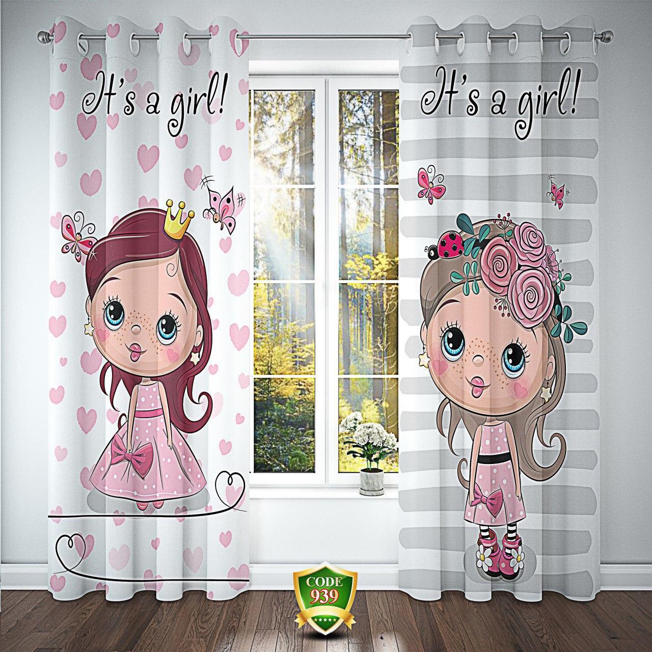 پرده اتاق کودک کد B152