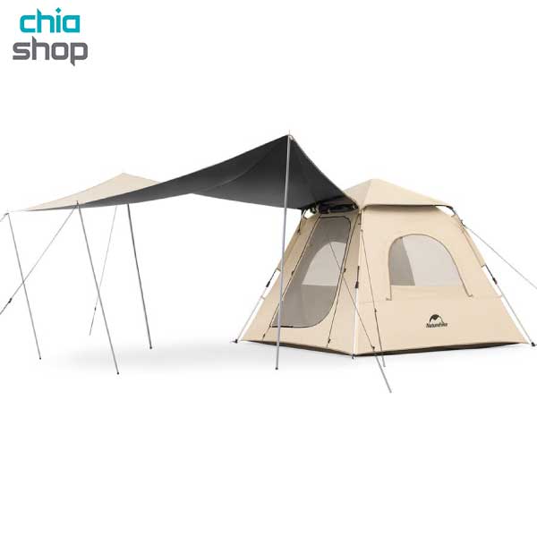 چادر اتوماتیک ۳ نفره نیچرهایک + سایبان مدل Naturehike Ango Pop-U