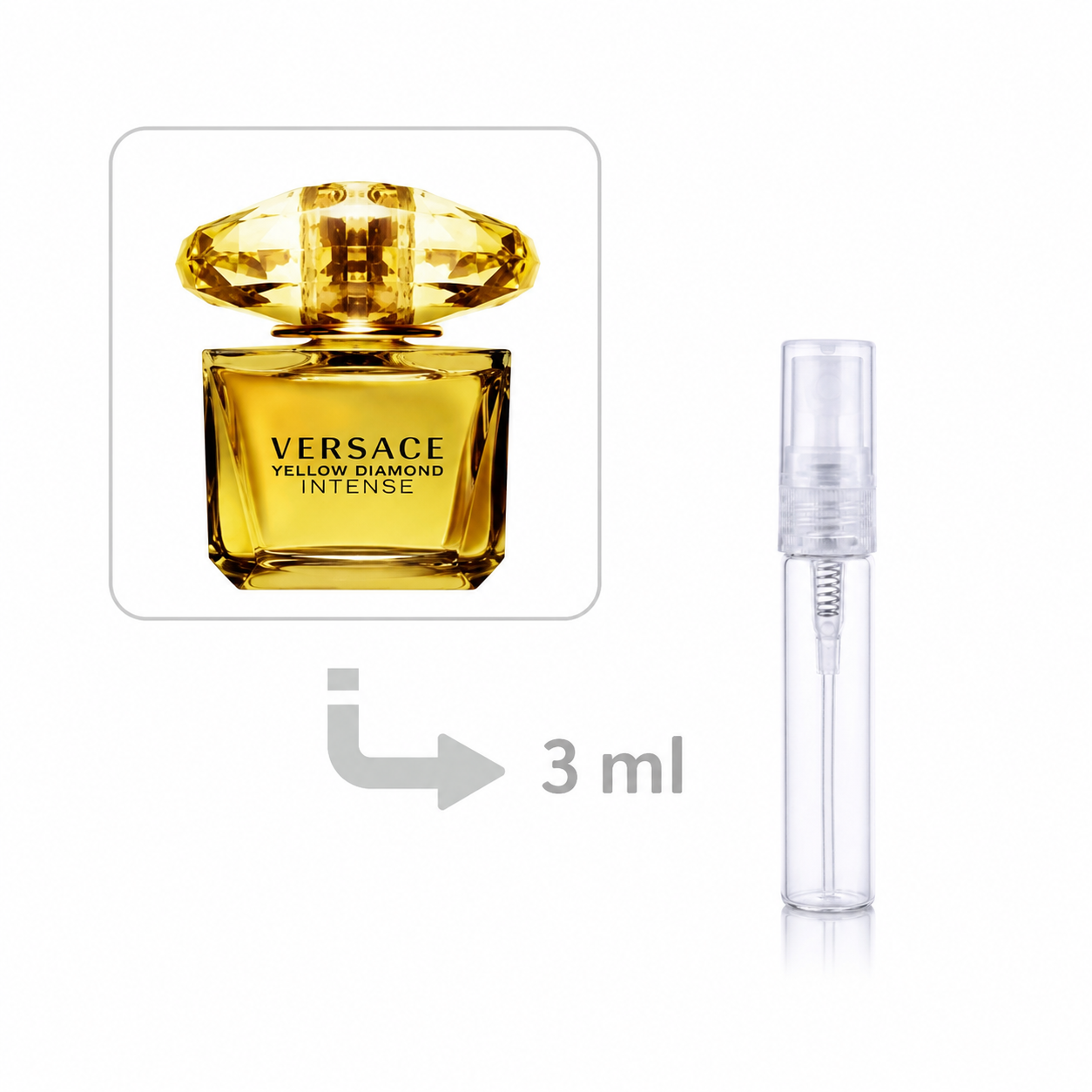 یلو دیاموند اینتنس ادو پرفیوم زنانه ورساچه - 3 میل