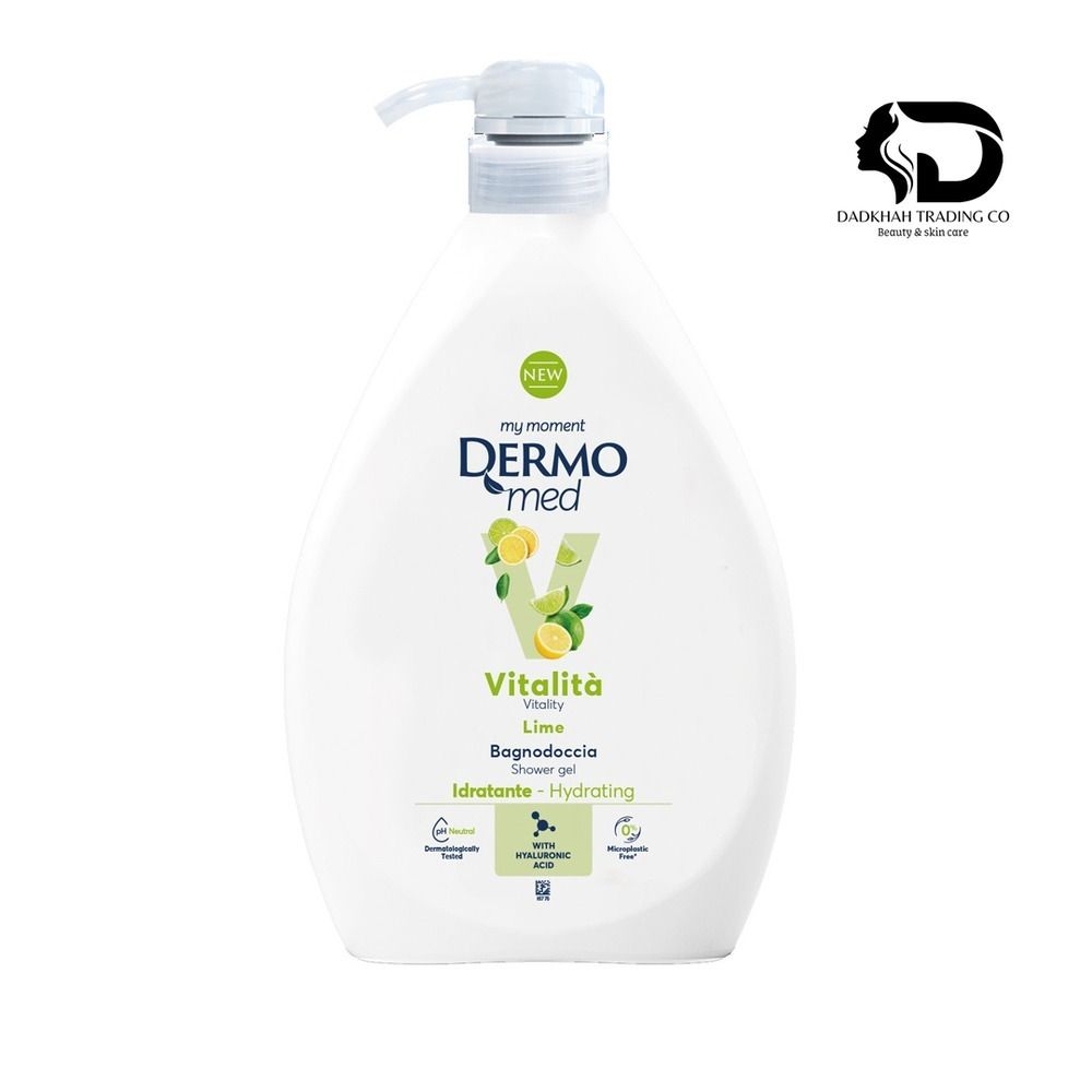 شامپو بدن درمومد مدل lime Vitalita با رایحه لیمو حجم 1000 میل