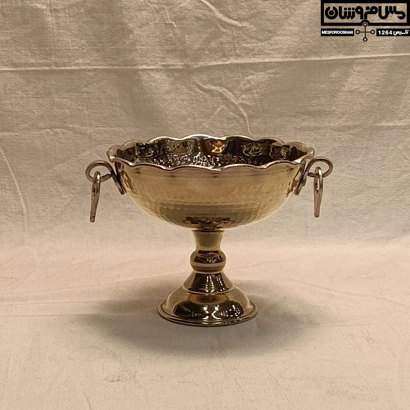 میوه خوری مسی آبکاری کروم مدل سیمین