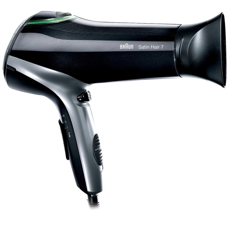 سشوار خانگی 2200 وات براون مدل ساتین هیر کد 7 BRHD710E - مشکی