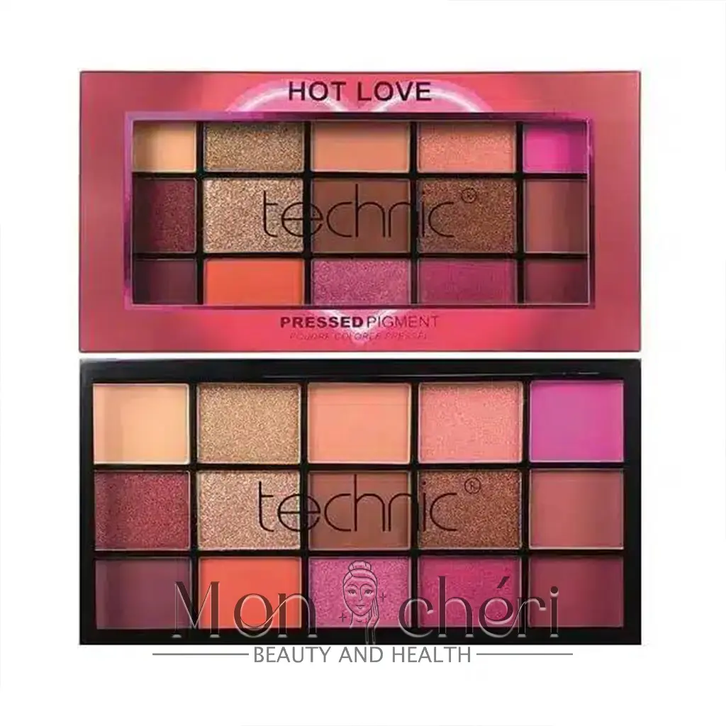 پالت سایه هات لاو تکنیک Technic Eyeshadow Hot Love