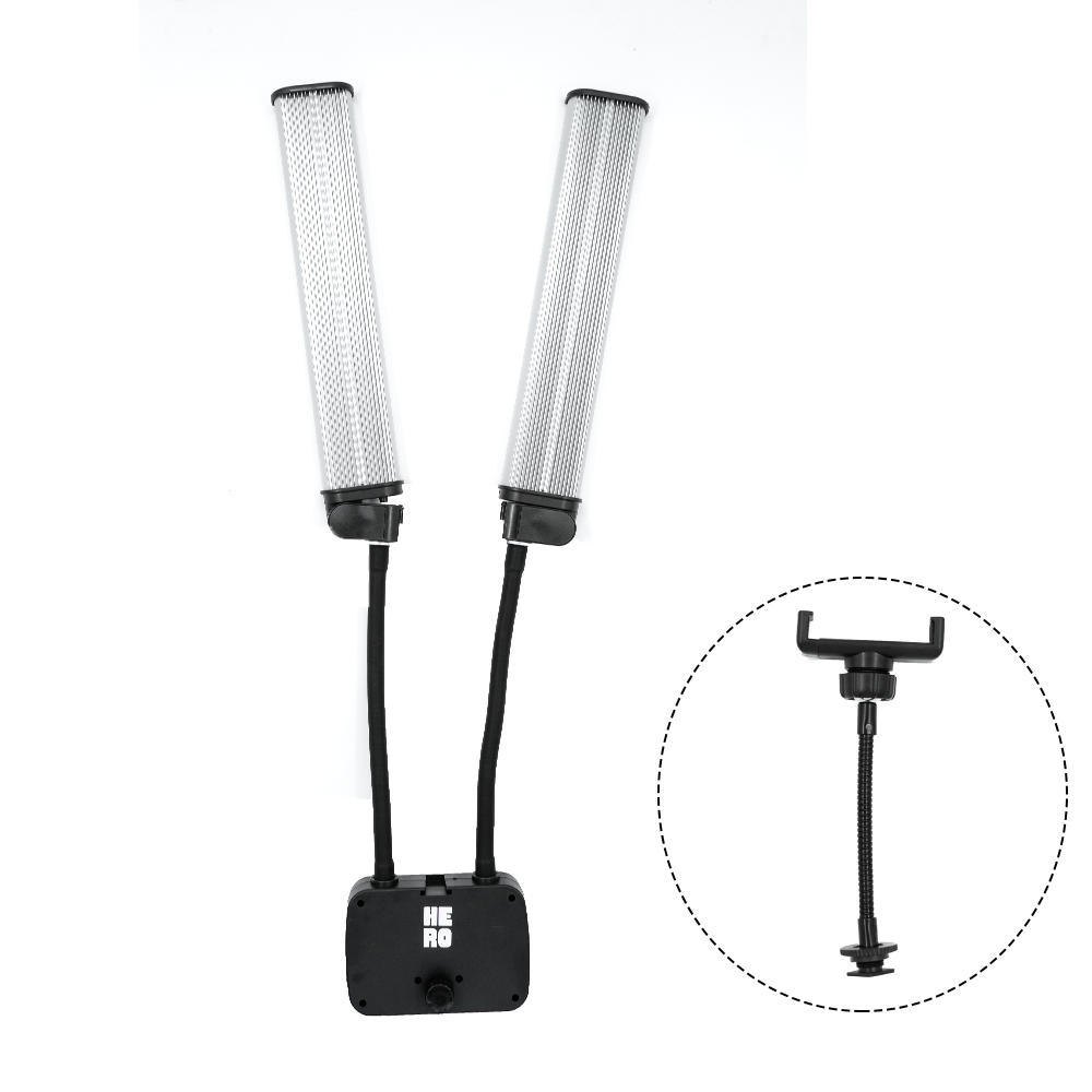 نور ثابت بازویی هیرو Hero Double Arm Light Loop-500