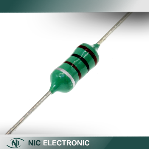 سلف مقاومتی 100UH 1/2W
