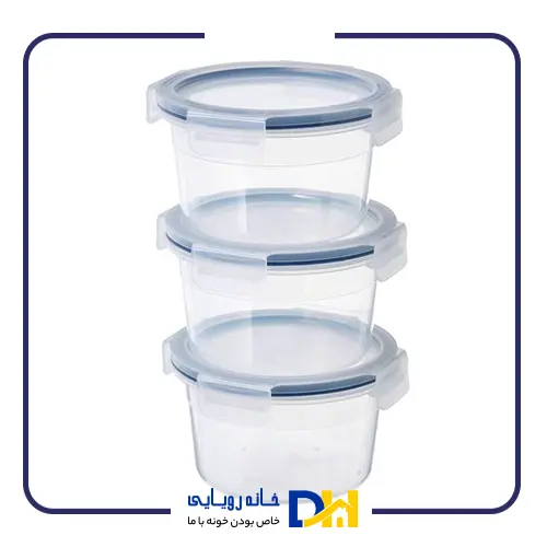 ظرف نگهدارنده واشردار گرد(تکی)ایکیا IKEA 365+