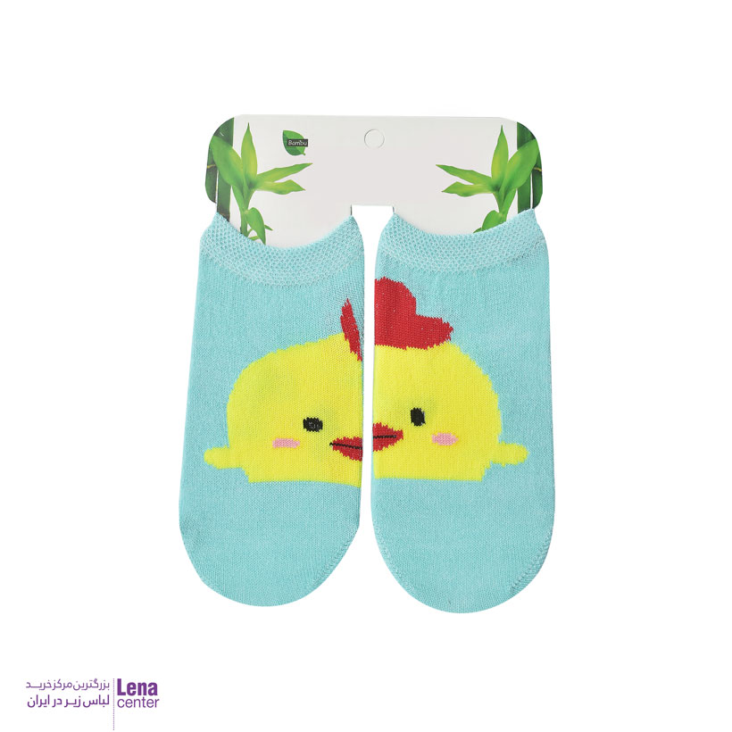 جوراب بچه گانه مکمل طرح جوجه