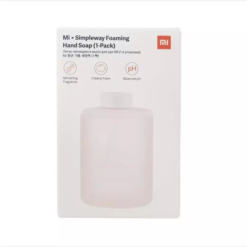 مایع دستشویی 1 عددی دستگاه فوم ساز شیائومی Mi Simpleway Foaming Hand Soap