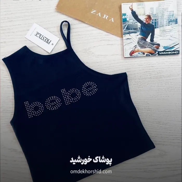 کراپ نگین دار