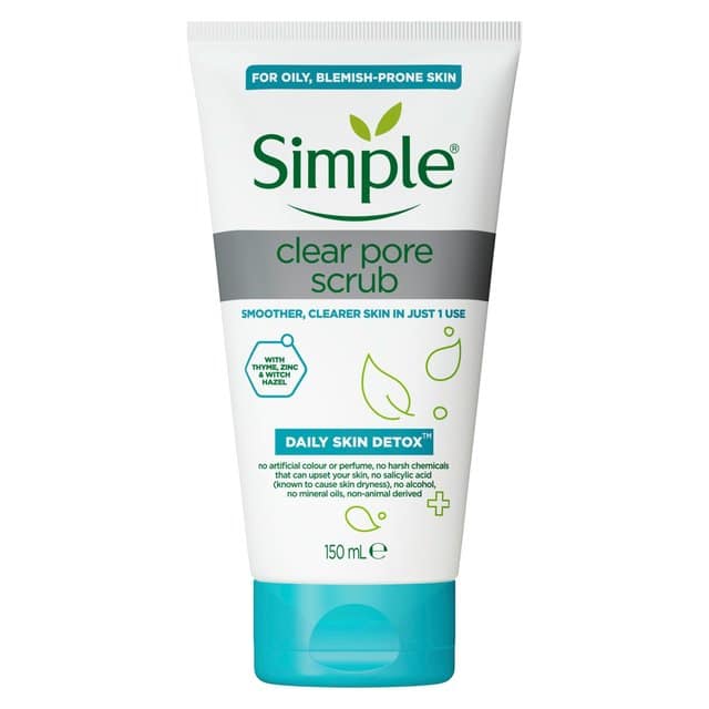 ژل شستشو اسکراب سیمپل SIMPLE
