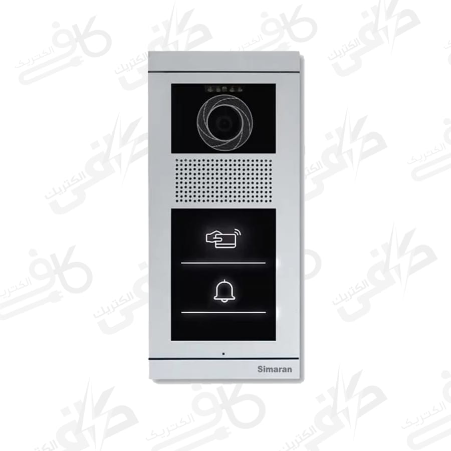 پنل آیفون تصویری تک واحدی فرداد HD لمسی و کارت خوان TD1سیماران