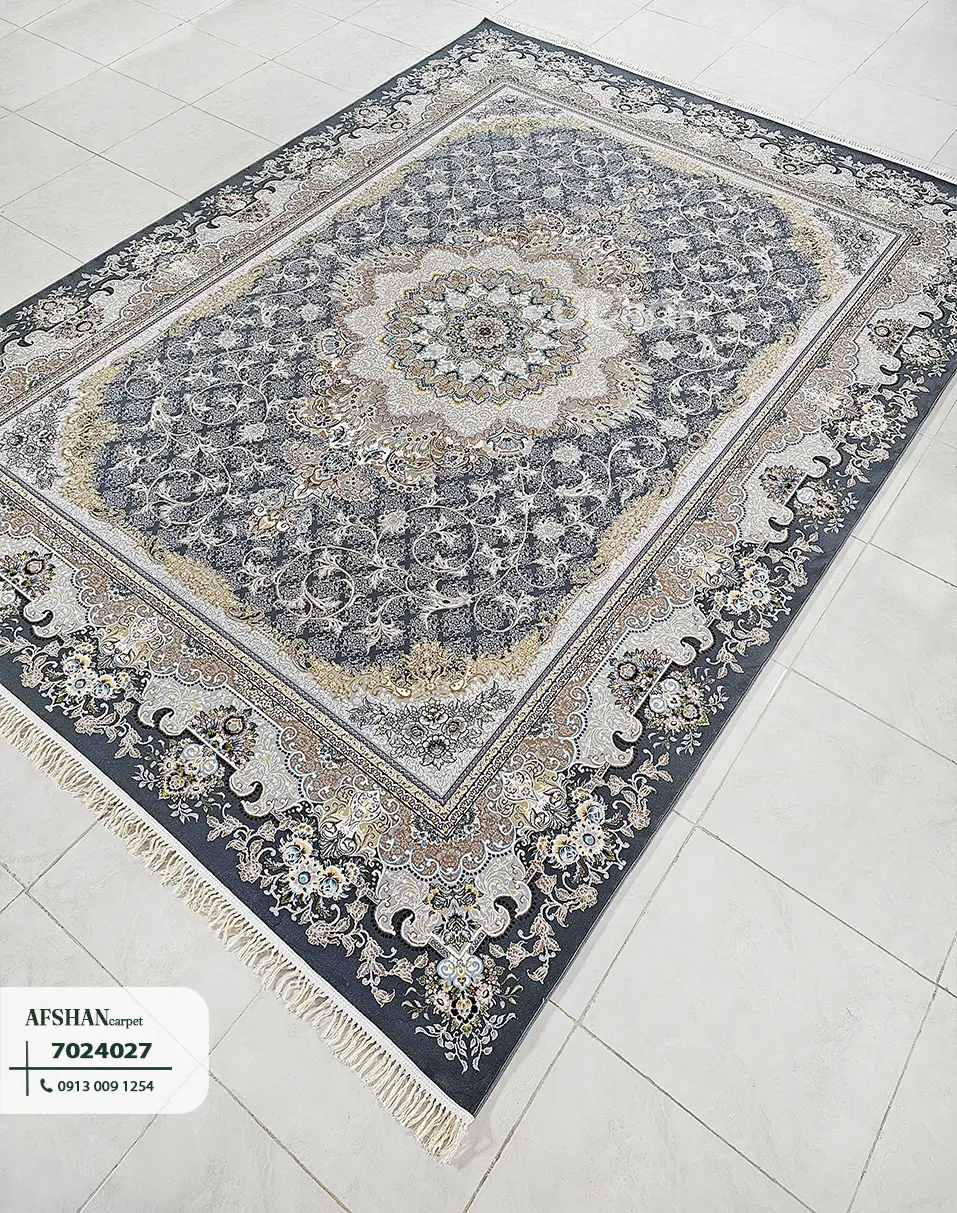 فرش 700 شانه آکرلیک طرح مانلی کد 7024027 آرزو