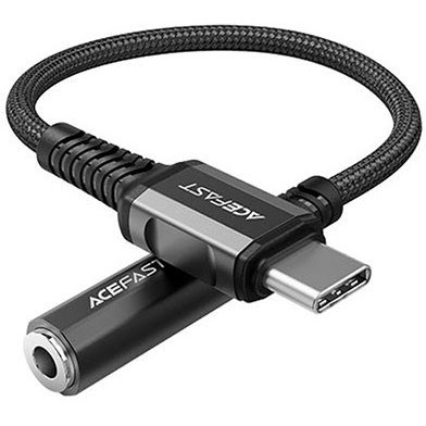 کابل تبدیل USB-C به جک 3.5 میلی متری ACEFAST طول 0.18cm