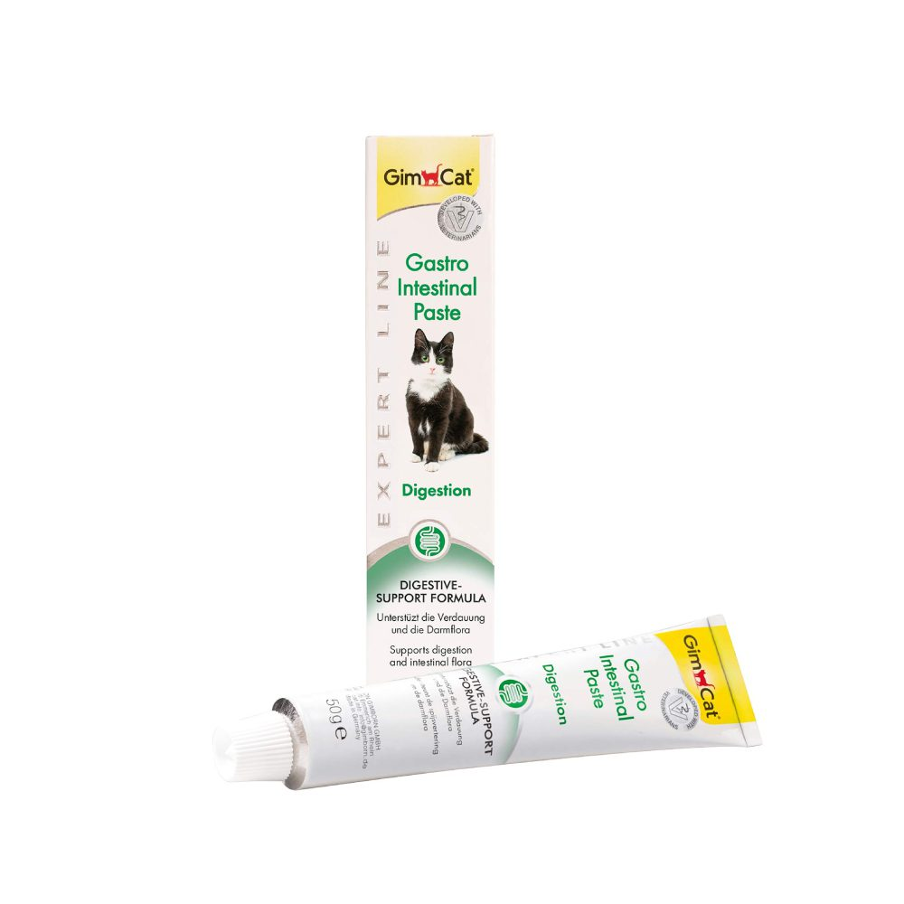 خمیر تقویت گوارش گربه جیم کت GimCat intestinal Paste وزن 50 گرم