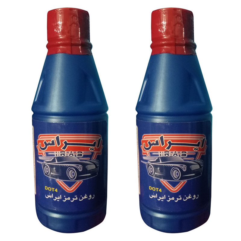 روغن ترمز خودرو ایراس مدل AA2 حجم 250 میلی لیتر بسته 2 عددی کد OY-103