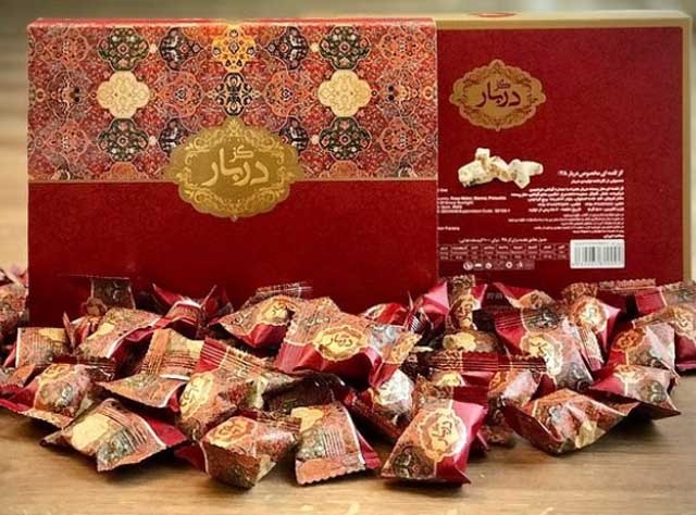 گز دربار ۲۸٪ مغز پسته ای ترنجبینی (۴۰۰ گرمی)