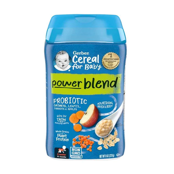 سرلاک غلات گربر مدل Gerber Power Blend