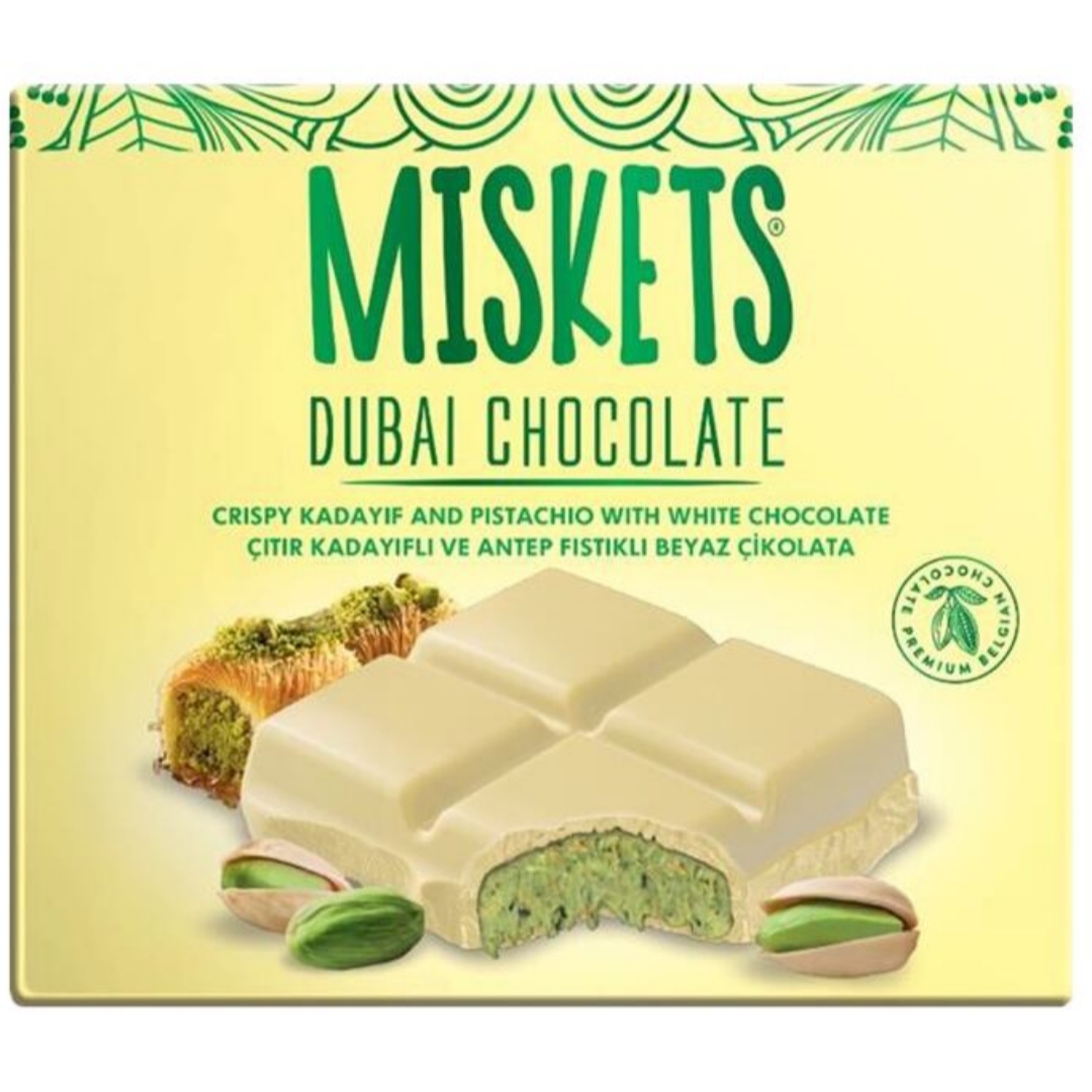 شکلات دبی میسکتس سفید (100gr)