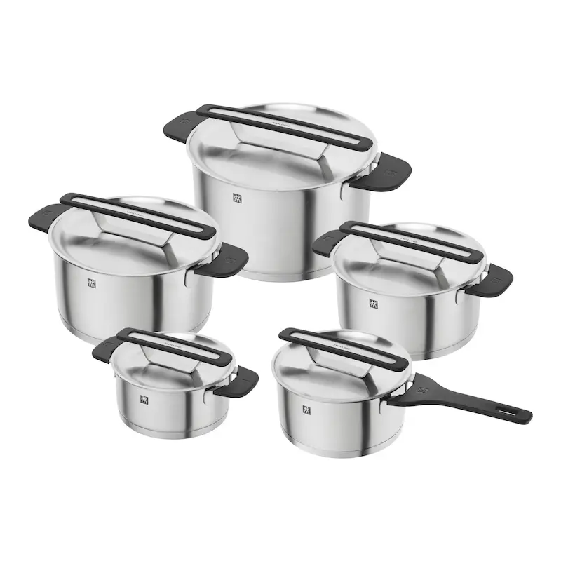 سرویس قابلمه 10 پارچه زولینگ آلمان مدل Zwilling More