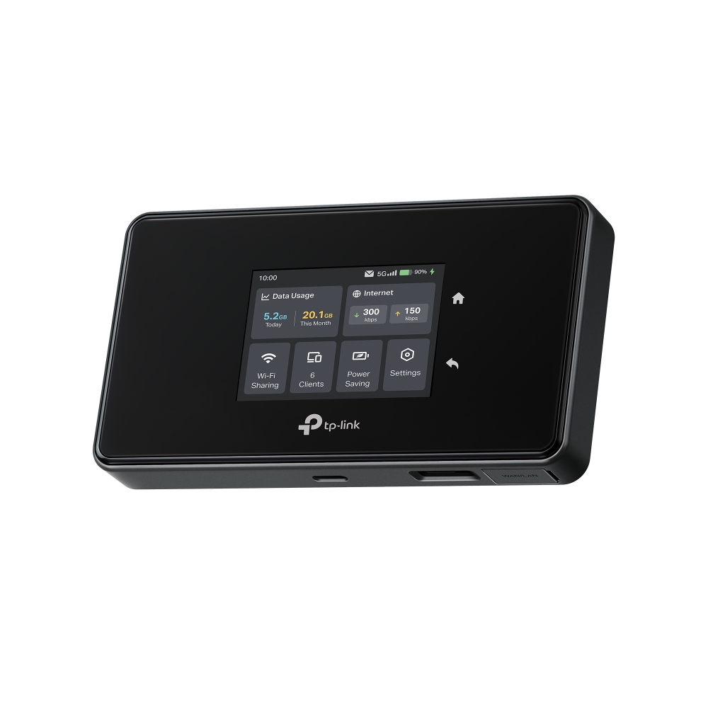 مودم جیبی 5g تی پی لینک مدل tp-link m8550 با پورت ۲.۵گیگابیتی
