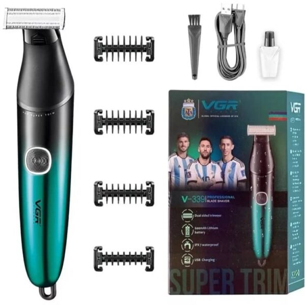 ماشین اصلاح وی جی آر مدل VGR-339 با تکنولوژی برش مستقیم ضد آب