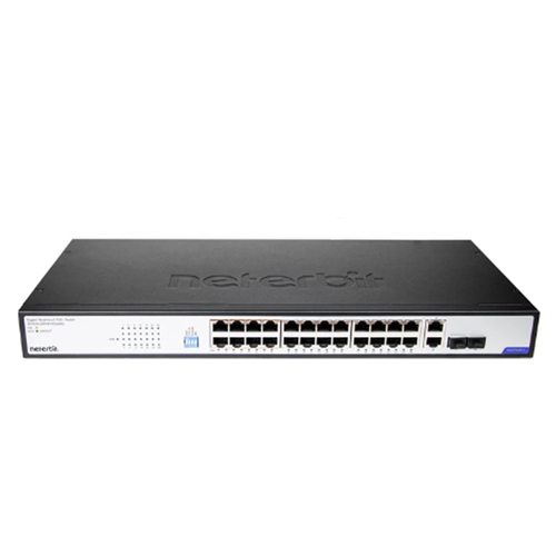 سوییچ 28 پورت نتربیت مدل NGS-F1028P-A
