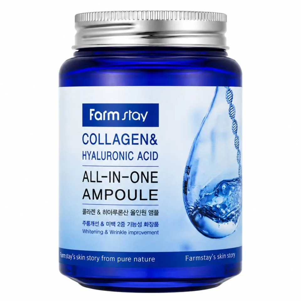 آمپول کلاژن و هیالورونیک اسید فارم استی 250ml