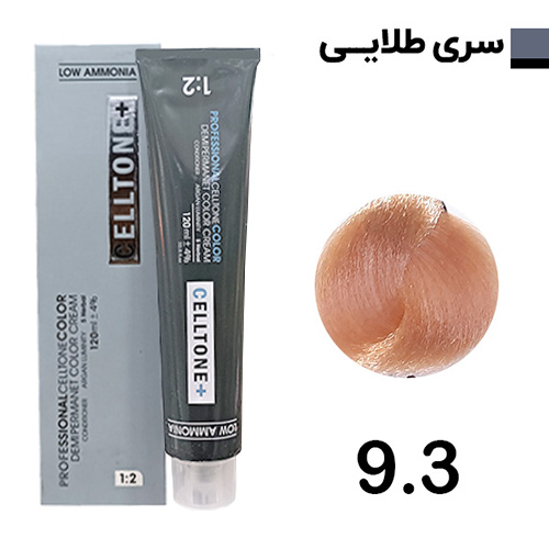 رنگ مو بلوند طلایی خیلی روشن سلتون پلاس شماره 9.3