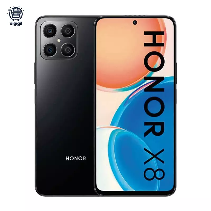 گوشی موبایل آنر مدل Honor X8 با ظرفیت 128 گیگابایت و رم 6 گیگابایت