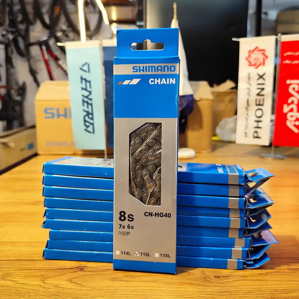 زنجیر دوچرخه Shimano CN-HG40 6 7 8 سرعته
