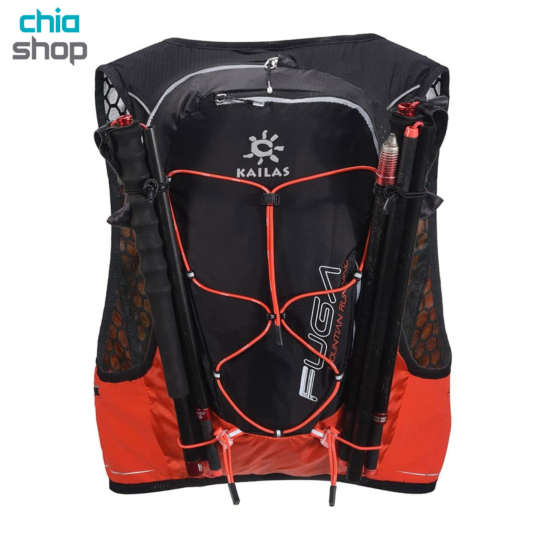كوله پشتی رانينگ 8 ليتری کایلاس مدل KAILAS Bag Running Trail 8 Solid Fuga